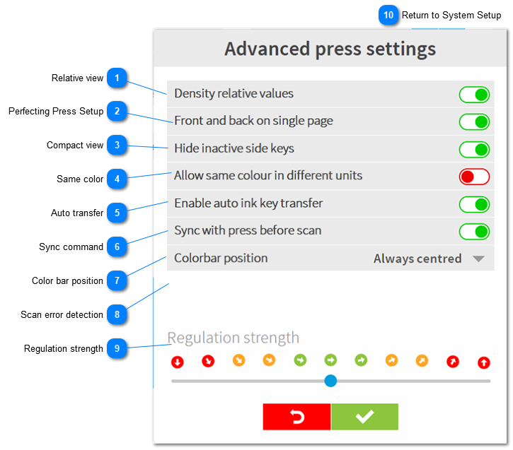 1.2.1.2. Advanced Press Settings