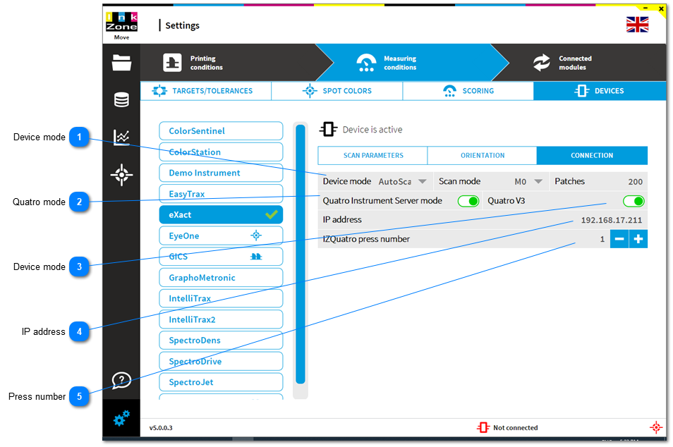 1.5.2. eXact Setup at Workstation