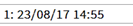 2. Sheet number 
and date / time