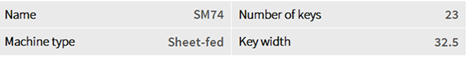 4. Machine setup