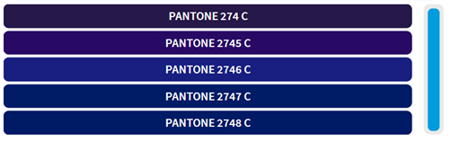 5. Spot color list