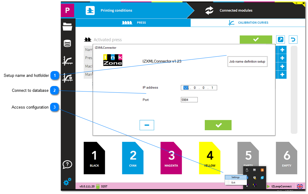 1.7.3.4. XML Connector - Prepress connection